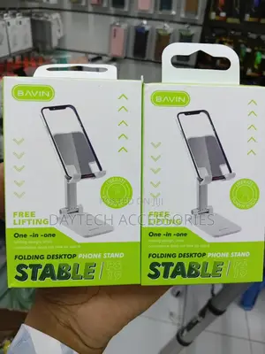 Bavin Ps19 Foldable Mobile Phone Holder Stand Aluminum Alloy.