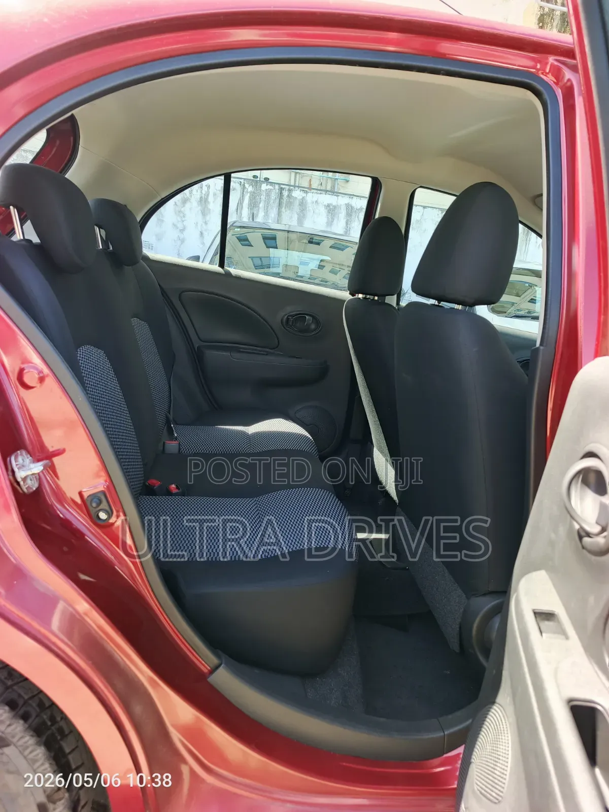 Nissan March 2017 Red