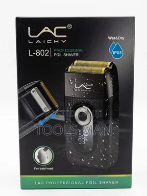 Laichy L-802 Professional Foil Shaver - Waterproof Wet Dry Shaver.