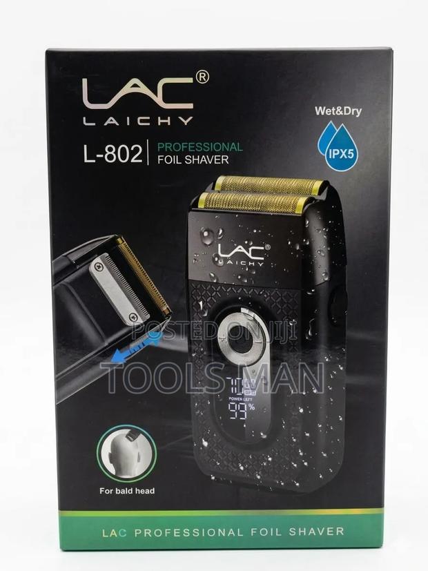 Laichy L-802 Professional Foil Shaver - Waterproof Wet Dry Shaver.