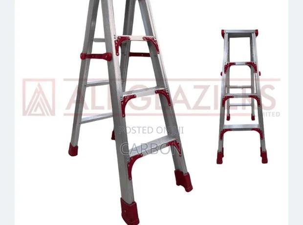 2+2 Aluminium Dual Step Ladder - main view