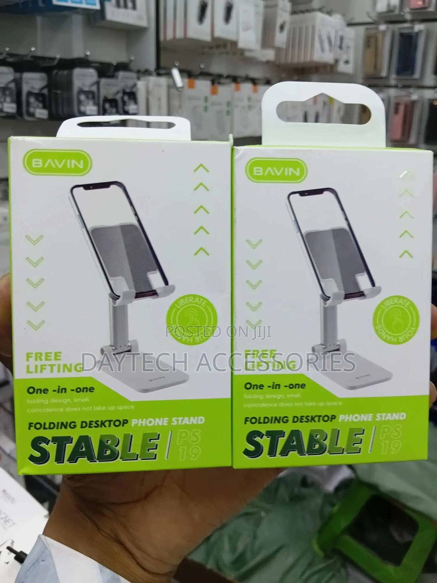Bavin Ps19 Liftable Portable Stand Holder for Tablet Phone