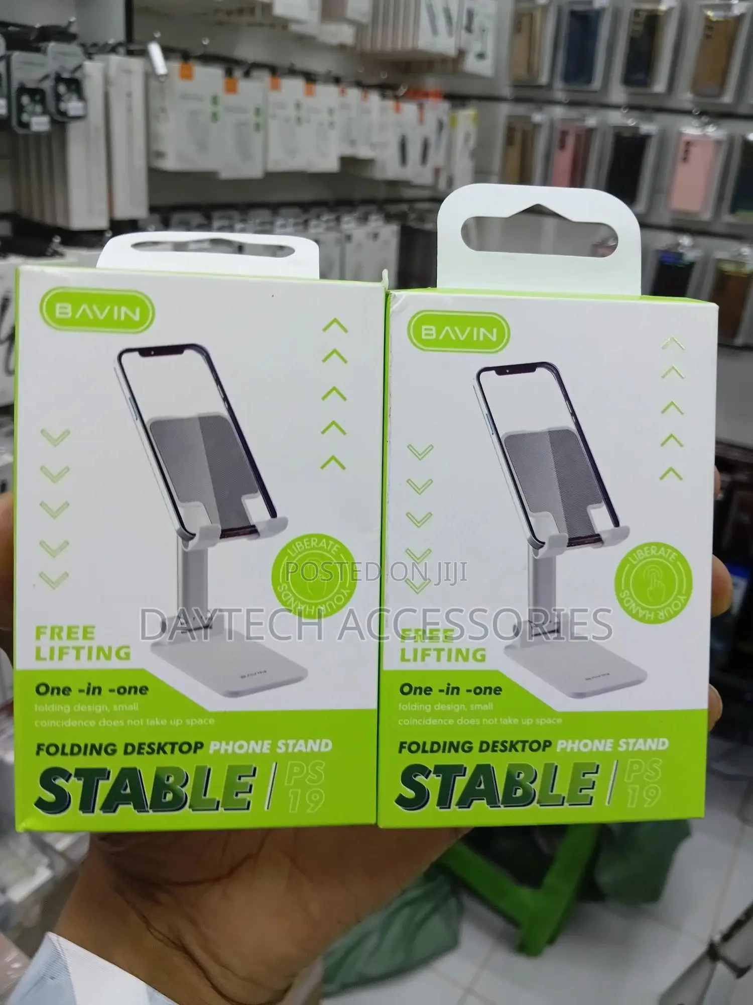 Bavin Ps19 Liftable Portable Stand Holder for Tablet Phone