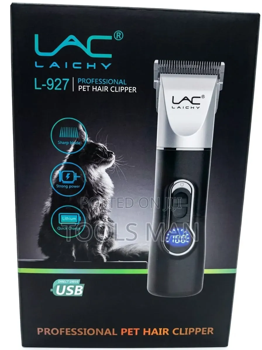 Lac Laichy L-927 Professional Pet Hair Clipper - Cordless Trimmer.