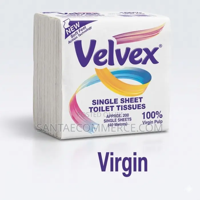 Velvex Single 200sheets Toilet Tissues Paper