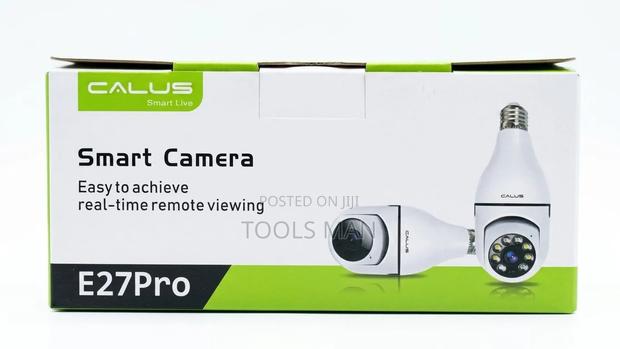 Calus Smart Wifi E27 Light Bulb Security Camera - Night Vision.