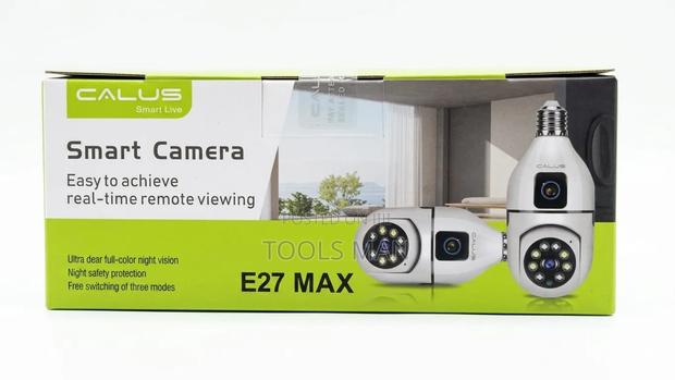 Calus E27 Max Wireless Bulb Security Camera - Full Color Night Vision.
