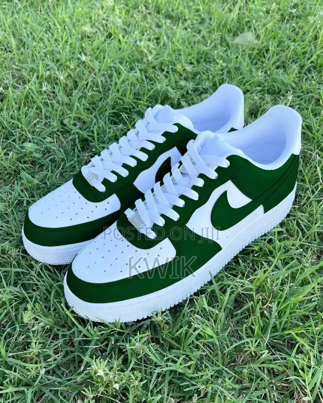 Nike Air Force 1 Mid White/Neon