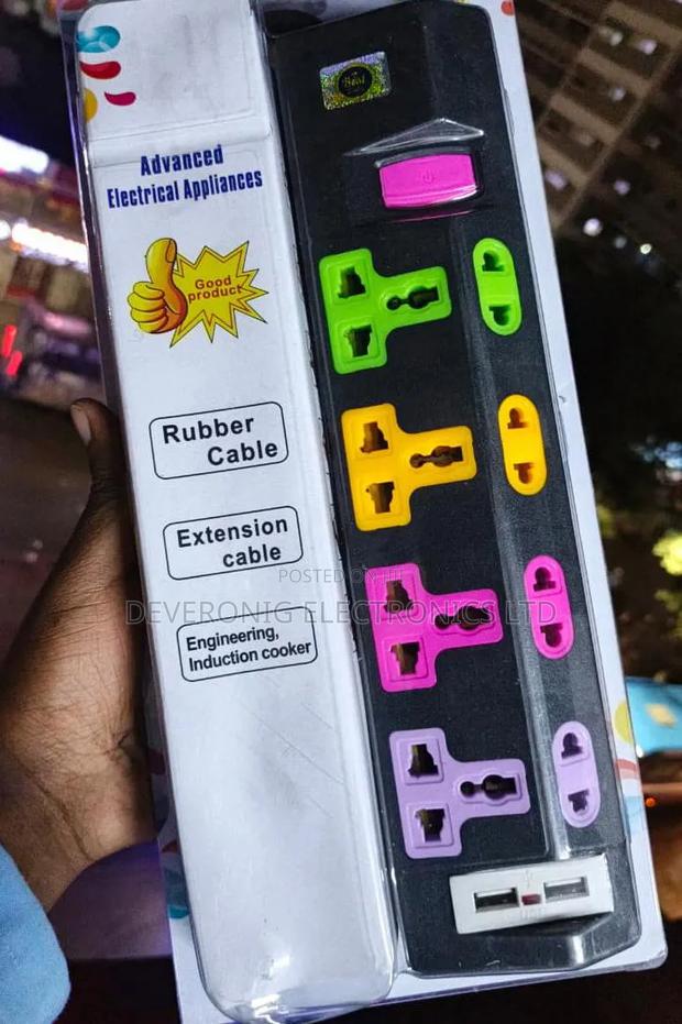 *Restocked;* I *4 Way Universal* Extension With *2.8m Cable - thumbnail 2
