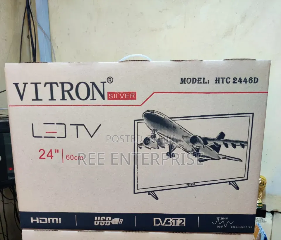 *Vitron 24" Inches Digital Tv Ac/Dc