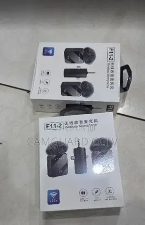 F11-2 Wireless Lavalier Microphone Type-C for Android Noise Reduction