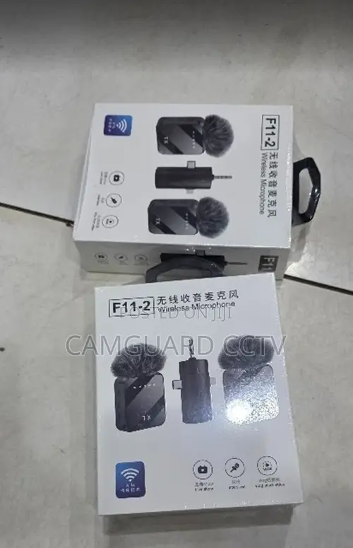 F11-2 Wireless Lavalier Microphone Type-C for Android Noise Reduction