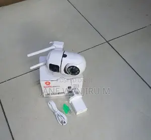 Wall Mount Bulb Dual Lens Wifi Camera