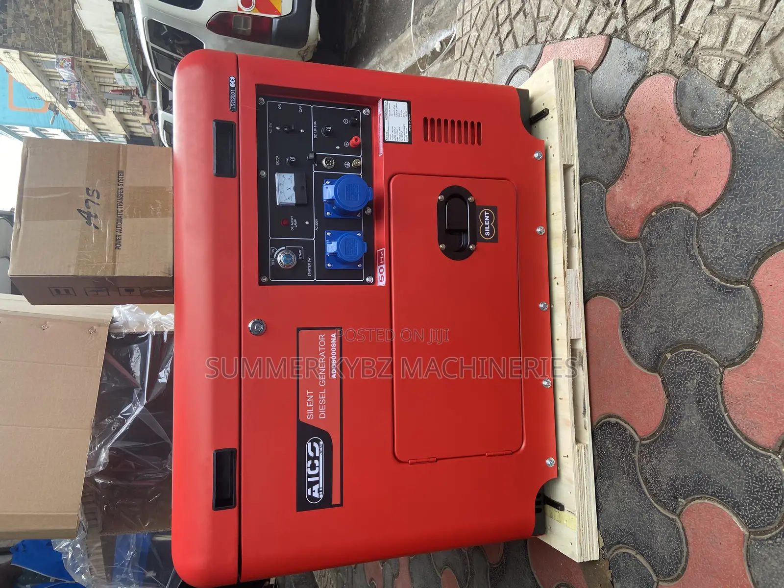 Aico Silent Diesel Generator With Ats 7.5kva