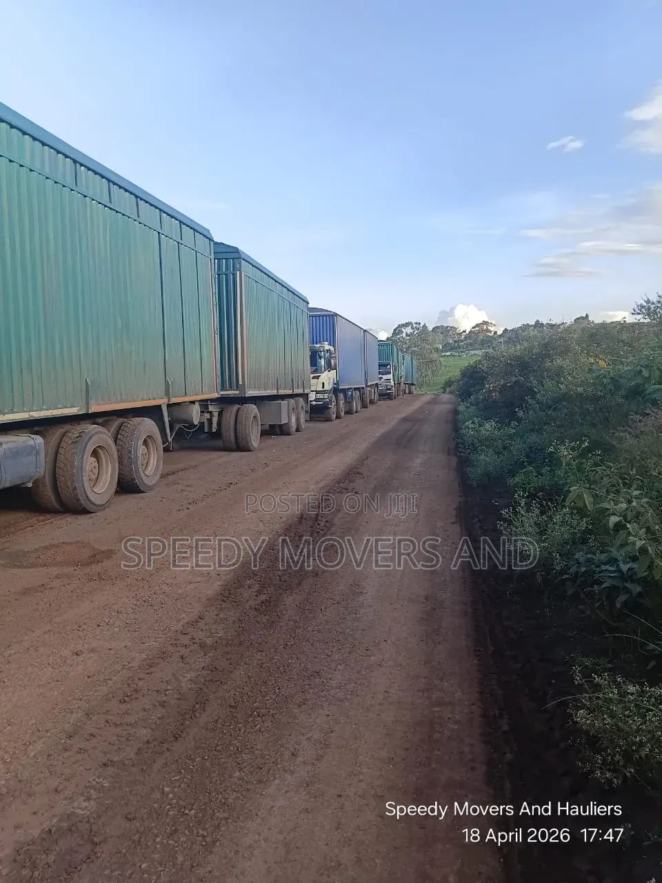 Pulling Trailer for Transport of Loose Cargo Available