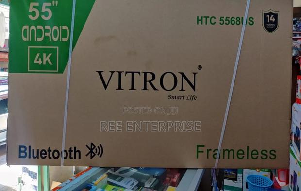 *Vitron 55" Inches Smart Android Bt Brand New - thumbnail 2