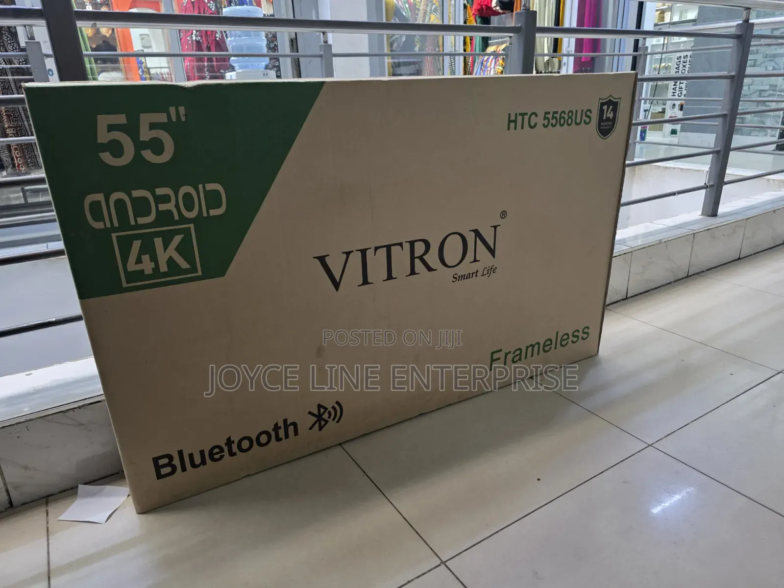Vitron 55inch Frameless Smart Android Tv