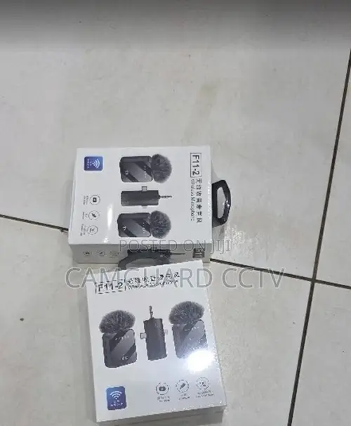 F11-2 Wireless Microphone Tiktok Youtube Interviews Noise Cancelling