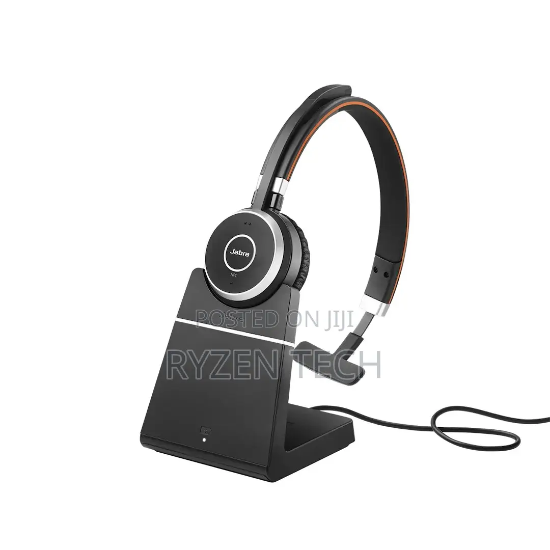Jabra Evolve 65 Se Stereo Headset With Link380a (Usb-A) (With Stand)
