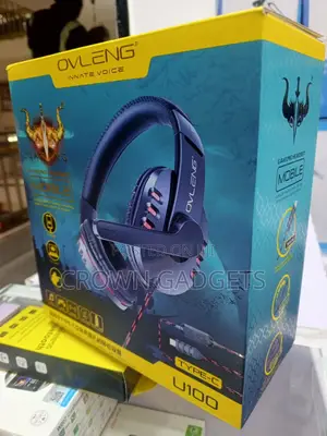 Ovleng U100 Wired Gaming Headset Usb-C Mobile Laptop