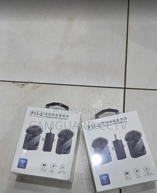 F11-2 Professional Wireless Lavalier Microphone Noise Reduction - main view