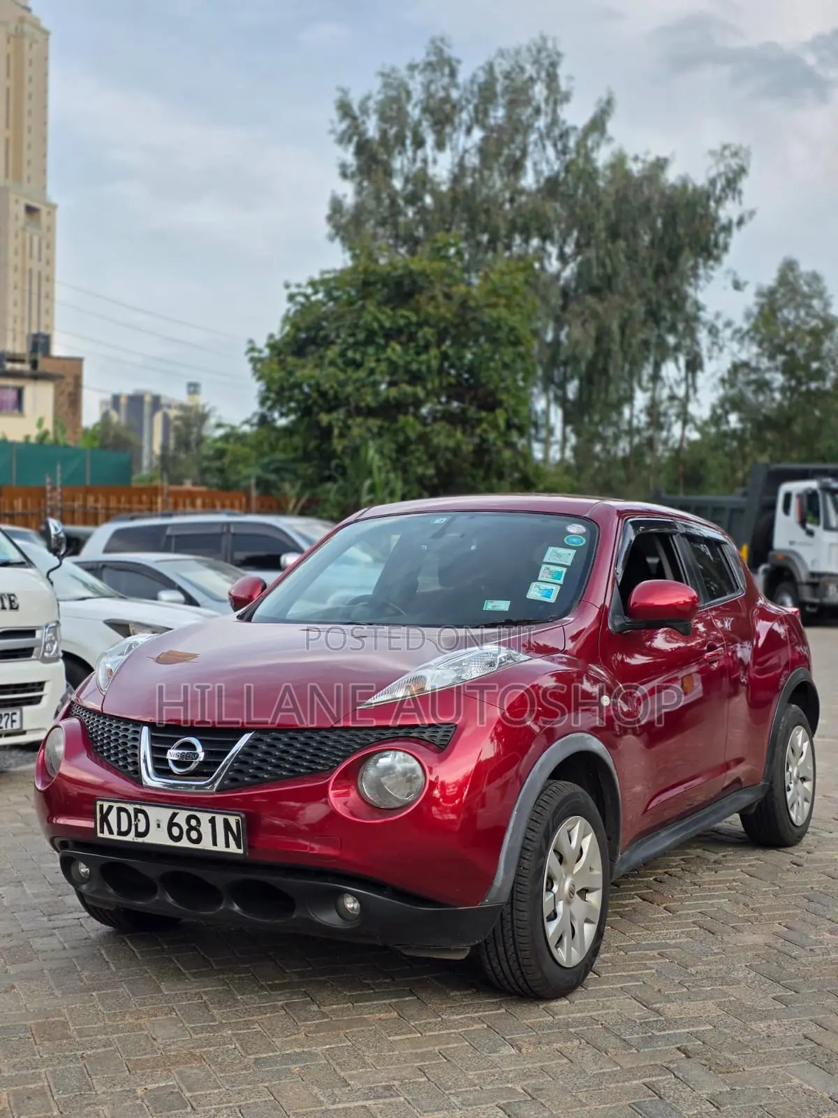 Nissan Juke 2014 Red