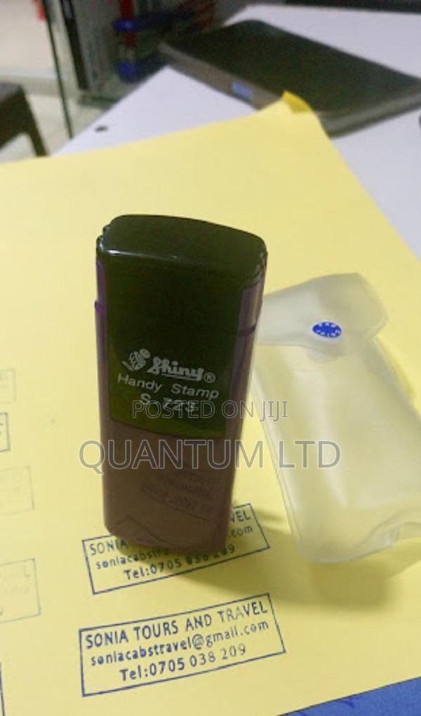 Self-Inking Company Pocket Stamp