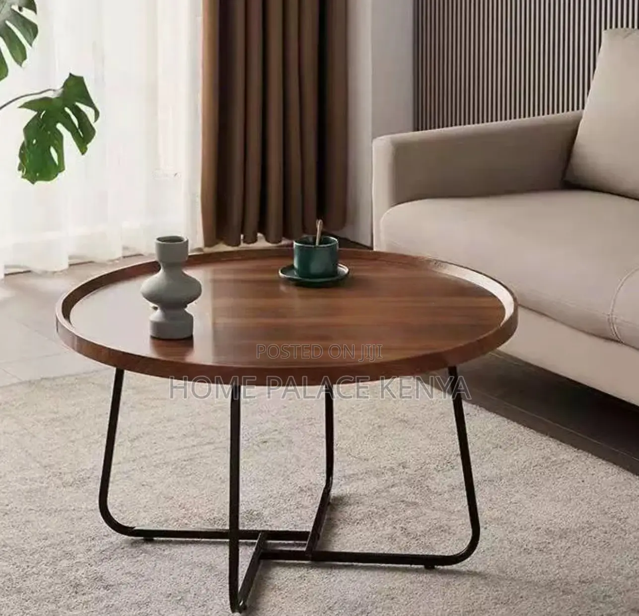 Coffee Table; Modern Nordic Nesting Center Table Set