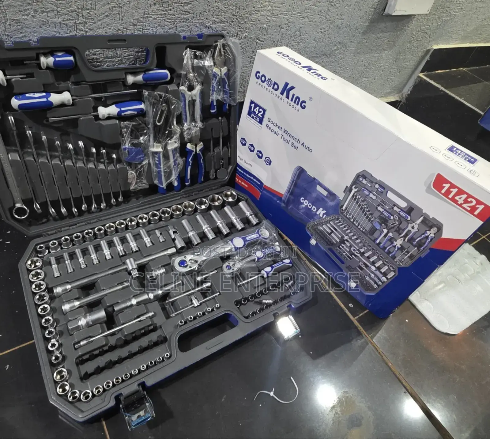 Goodking 142pcs Socket Wrench