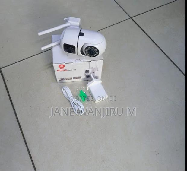 Dual Lens Wifi PTZ Camera - 2 Screens in 1 - Human Tracking - New