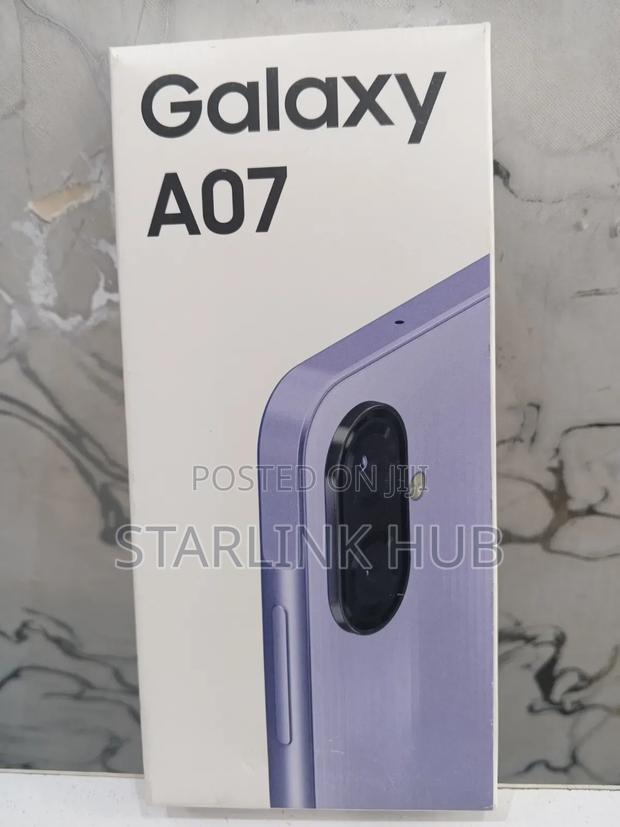 New Samsung Galaxy A07 128 GB Purple