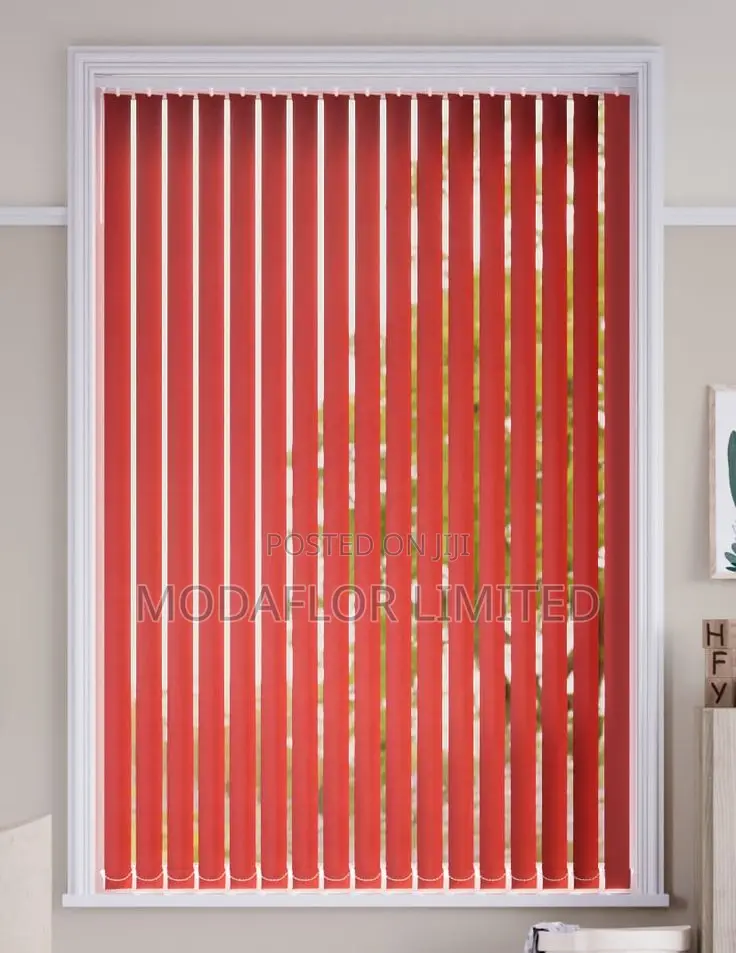 Vertical Blinds for Privacy and Adjustable Light Control