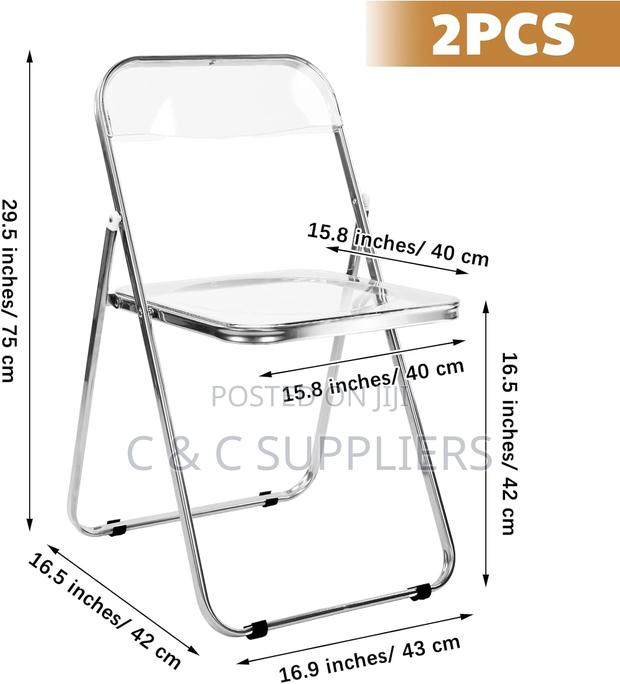 Foldable Plastic Chairs - thumbnail 2