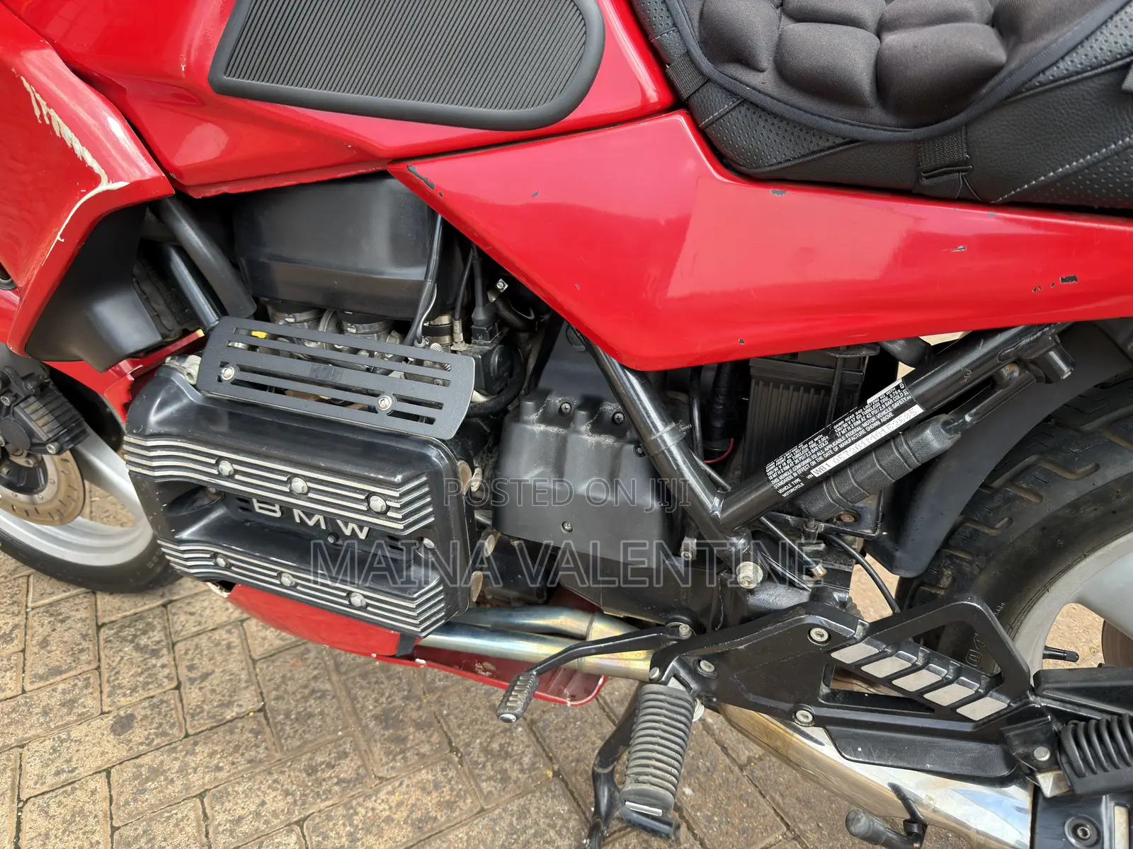 BMW K 75 1992 Red