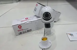 Dual Lens Smart Bulb Camera Wifi 360° Hd