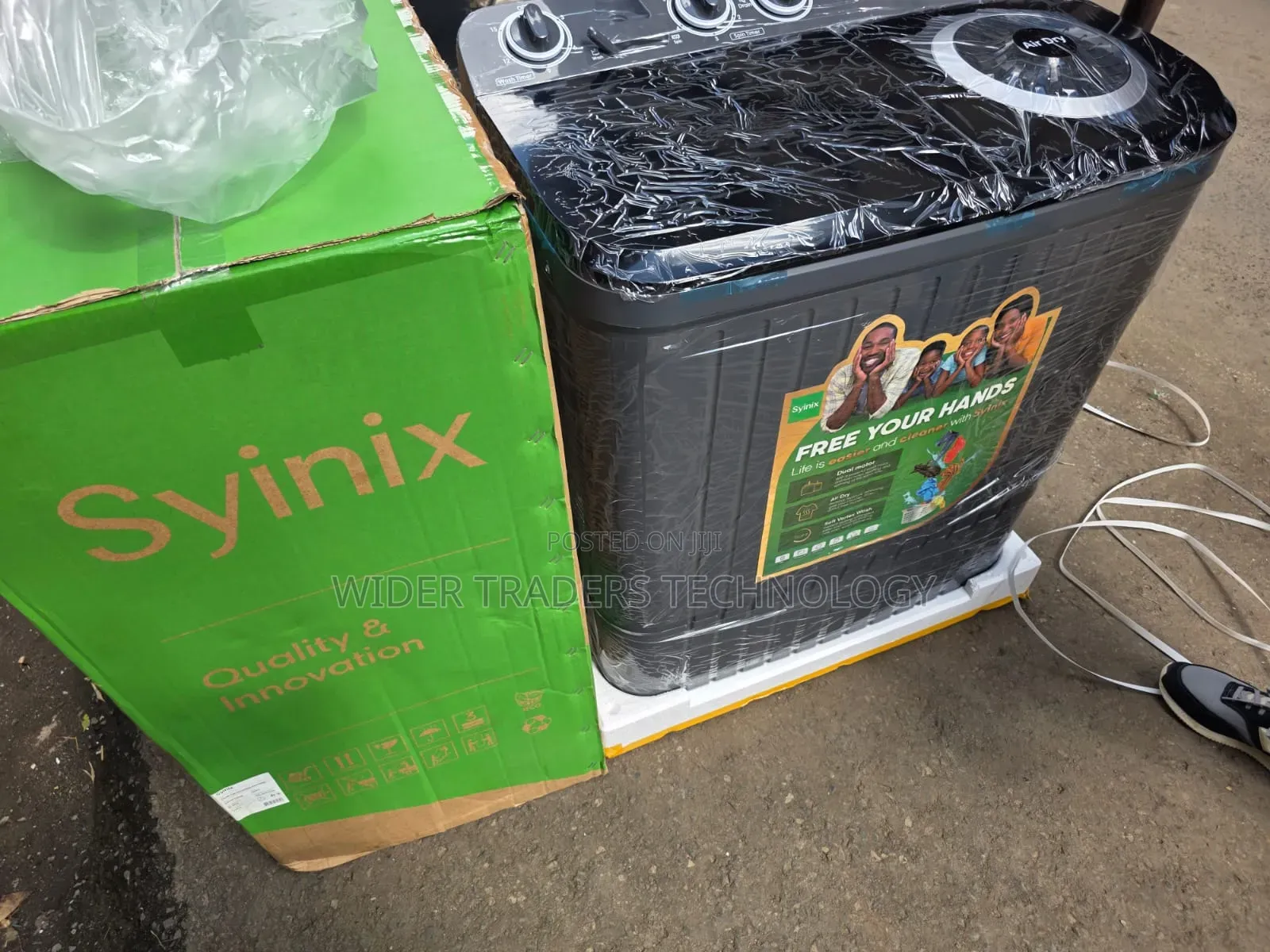 Syinix 10kgs Top Load Twin Tub Washing Machine
