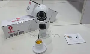 Dual Lens Smart Bulb Camera Wifi 360° Hd – V380 Pro App
