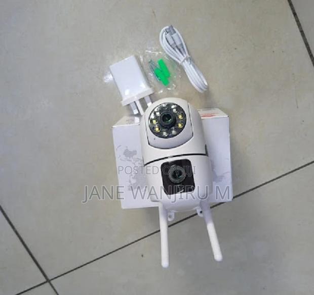 Wifi Smart Camera Dual Lens - Pan Tilt Zoom + Fixed View - 360° - main view