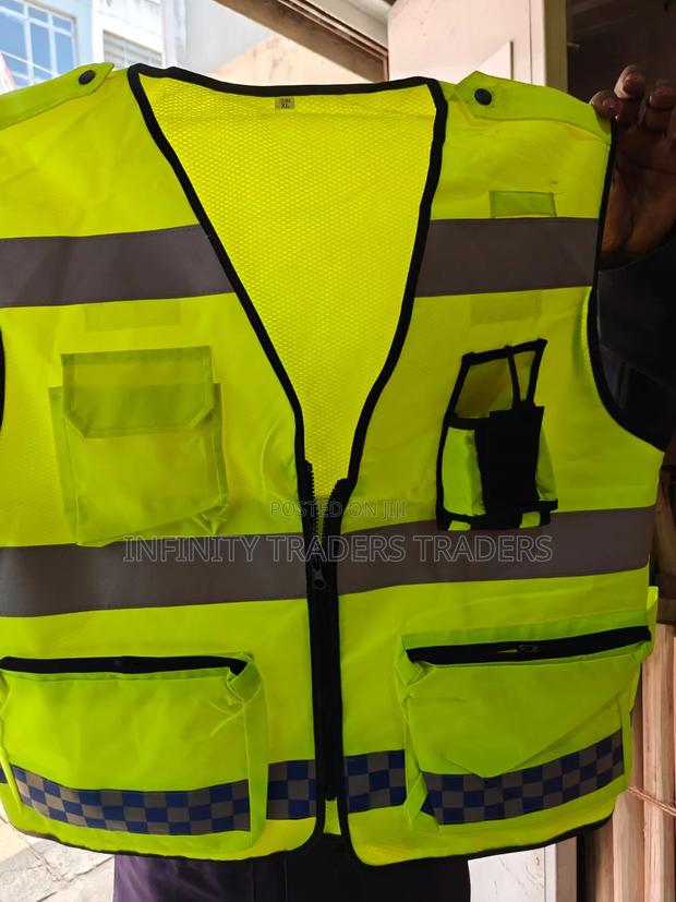 Heavy Duty Reflective Vests - main view