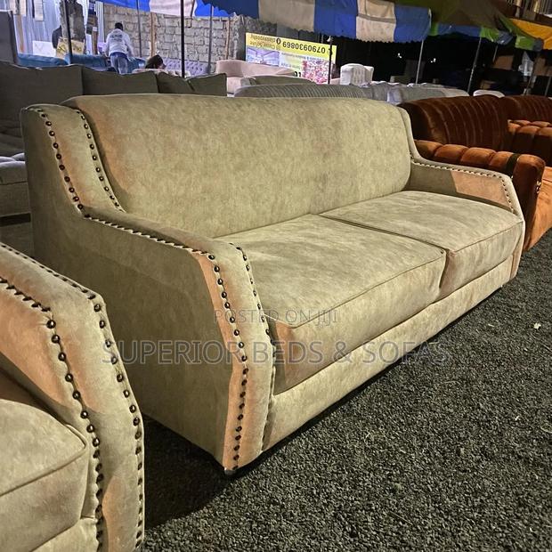 3 Seater Sofa Available in Black, Cream, Grey and White