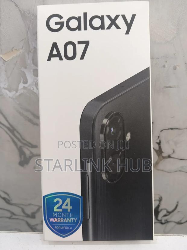 New Samsung Galaxy A07 128 GB Black