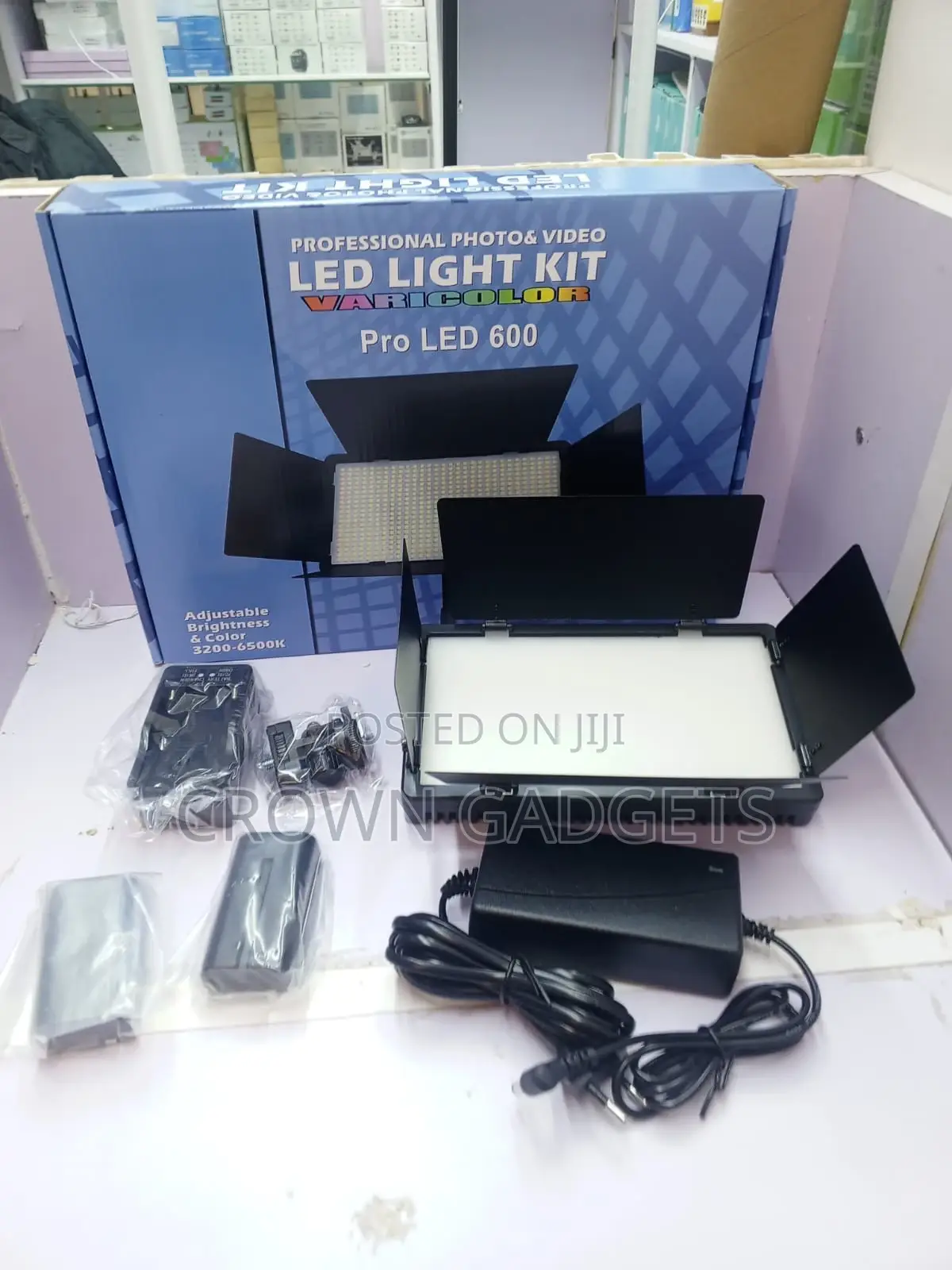 Pro Led 600 Photography Video Light Kit U600 Bi-Color Panel