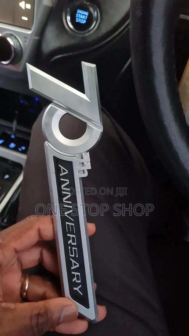 70th Edition Edition Badge for Lc200/70/300 Prado Models