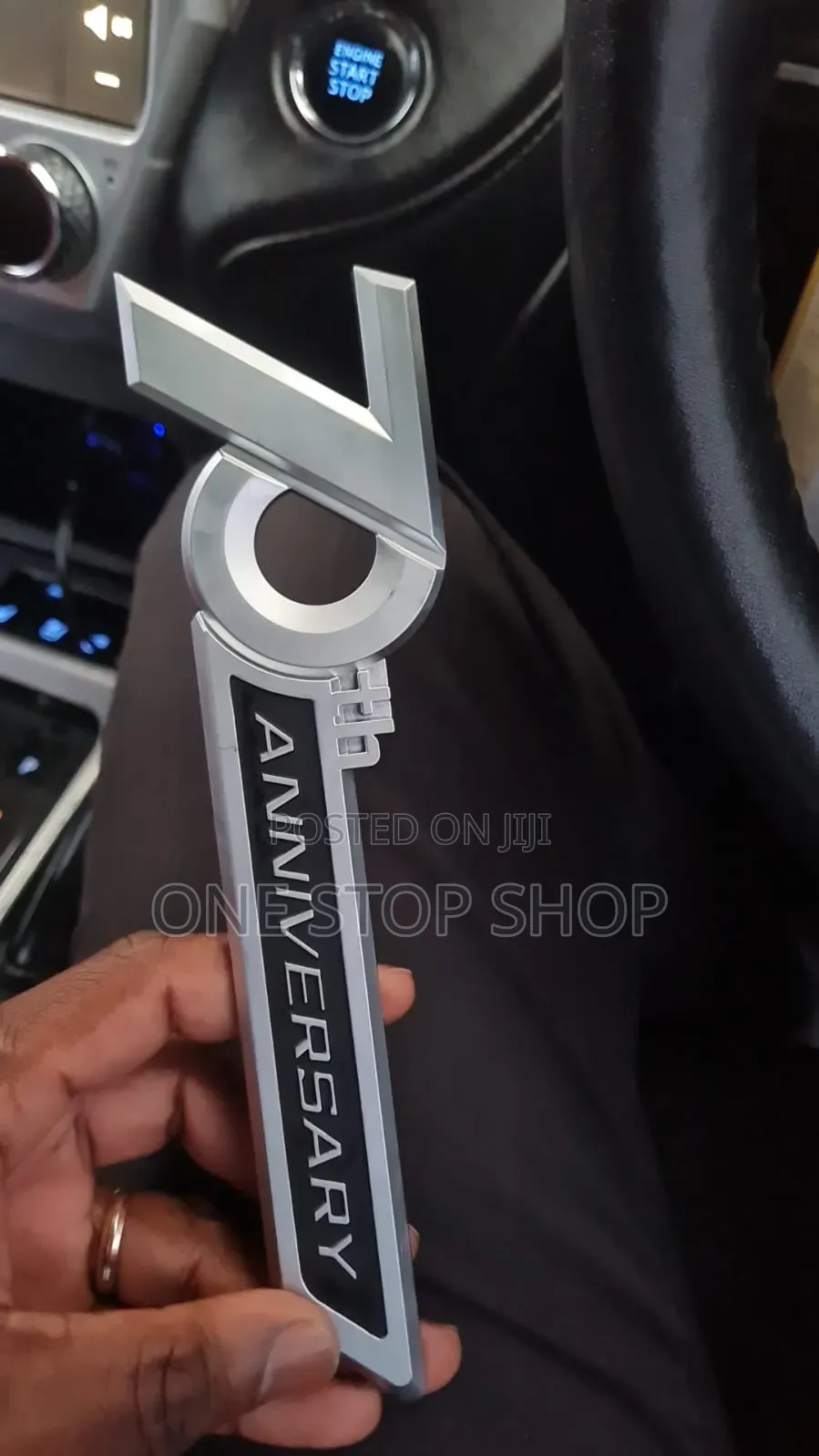 70th Edition Edition Badge for Lc200/70/300 Prado Models