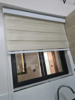 Zebra Blinds for New Office Windows