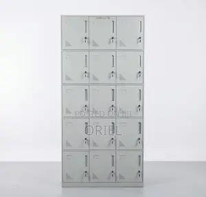 Office Cabinet : Secure 15-Locker Office Cabinet