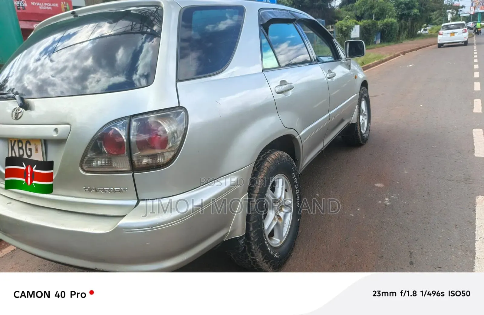 Toyota Harrier 2004 Silver