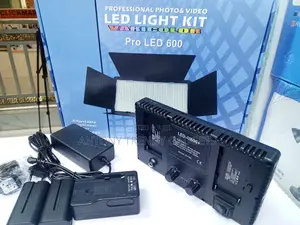 Led-U600+ Pro Led 600 Video Light Kit Bi-Color Studio Light
