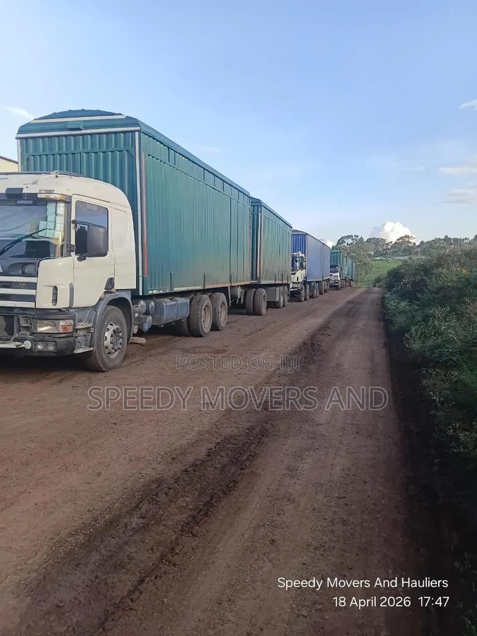 Trailer Transportation of Goods