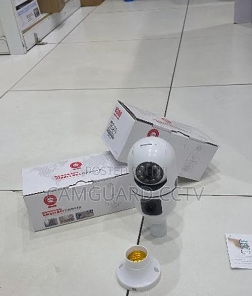 Wireless Dual Lens CCTV Bulb Camera Hd – V380 Pro